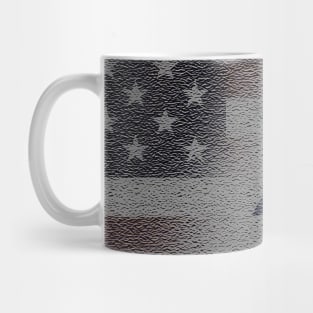 American and Israeli Flag Blended Mug